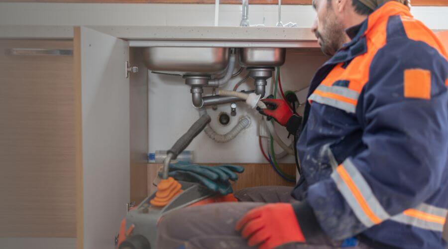 Slab Leak Detection in Fish Creek, WI